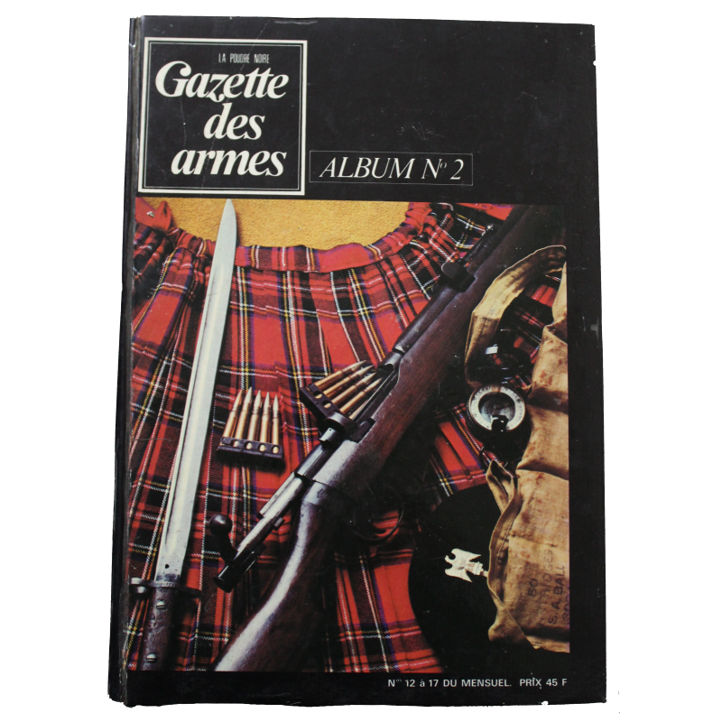 Album Gazette des Armes II avec couverture illustrée : du No 12 à 17