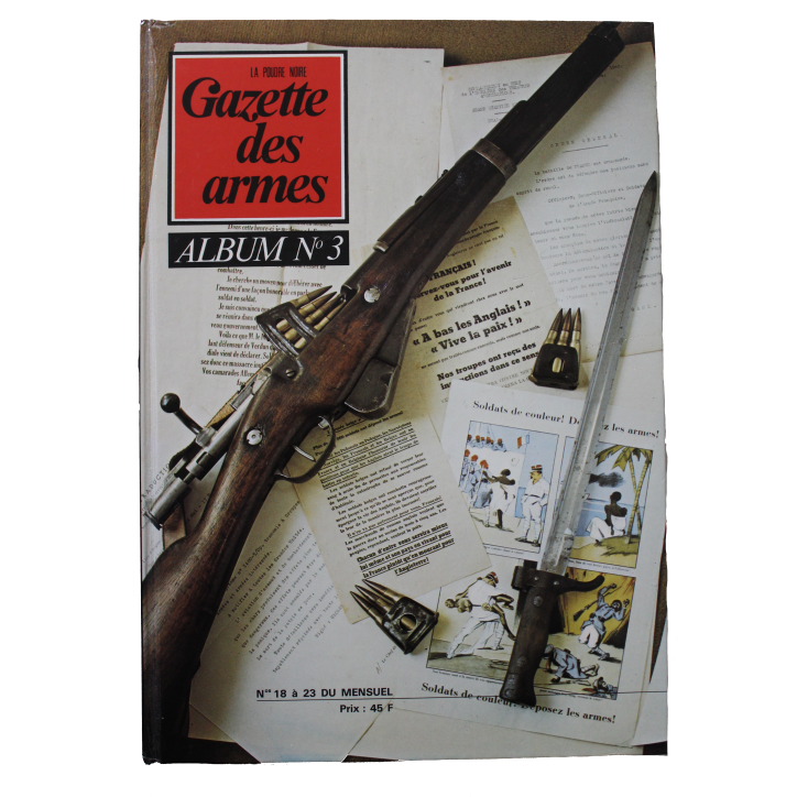 Album Gazette des Armes III avec couverture illustrée : du No 18 à 23