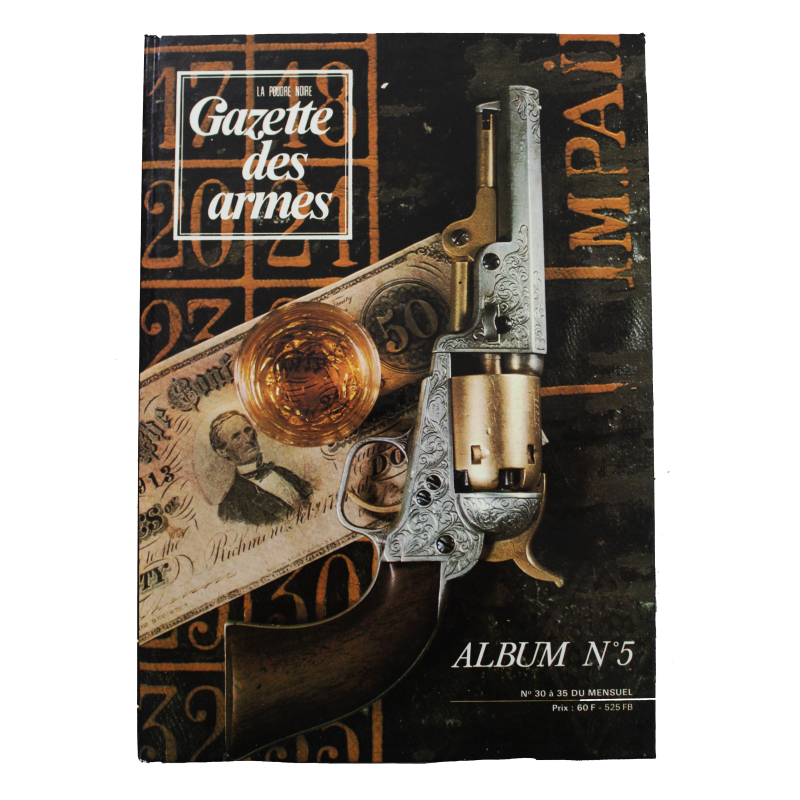 Album Gazette des Armes V avec couverture illustrée : du No 30 à 35
