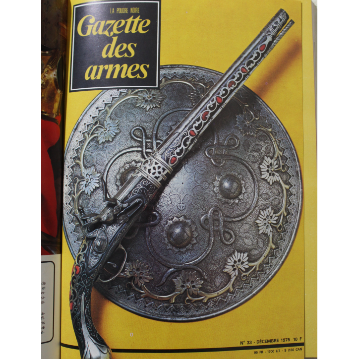 Album Gazette des Armes V avec couverture illustrée : du No 30 à 35