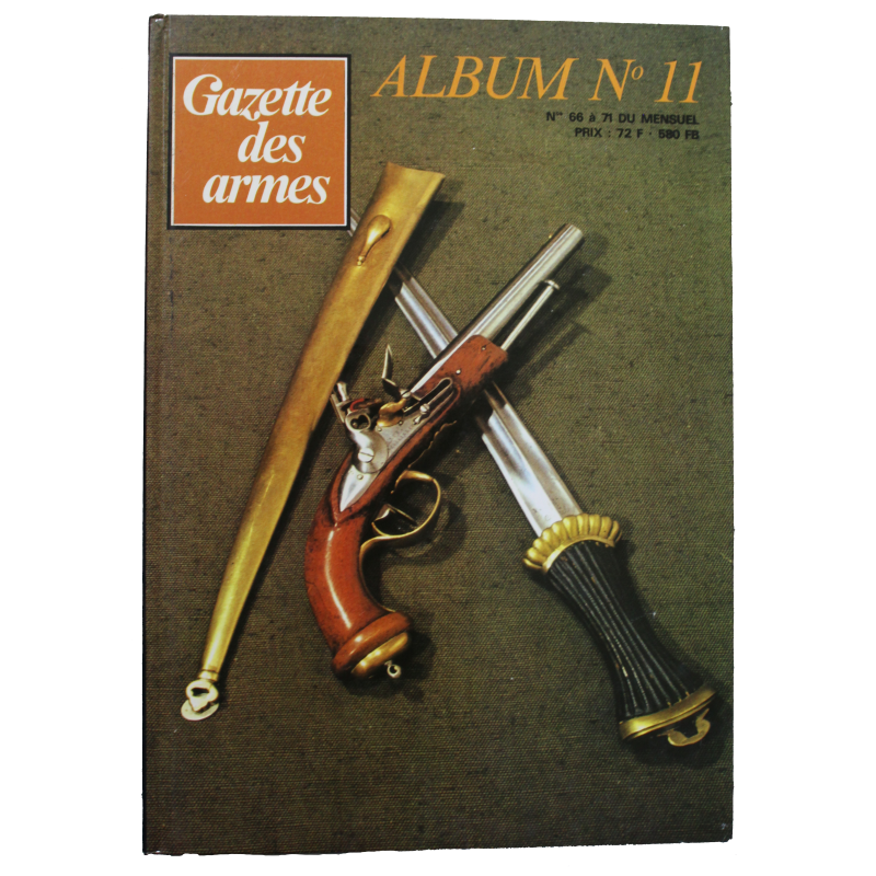 Album Gazette des Armes XI avec couverture illustrée : du No 66 à 71