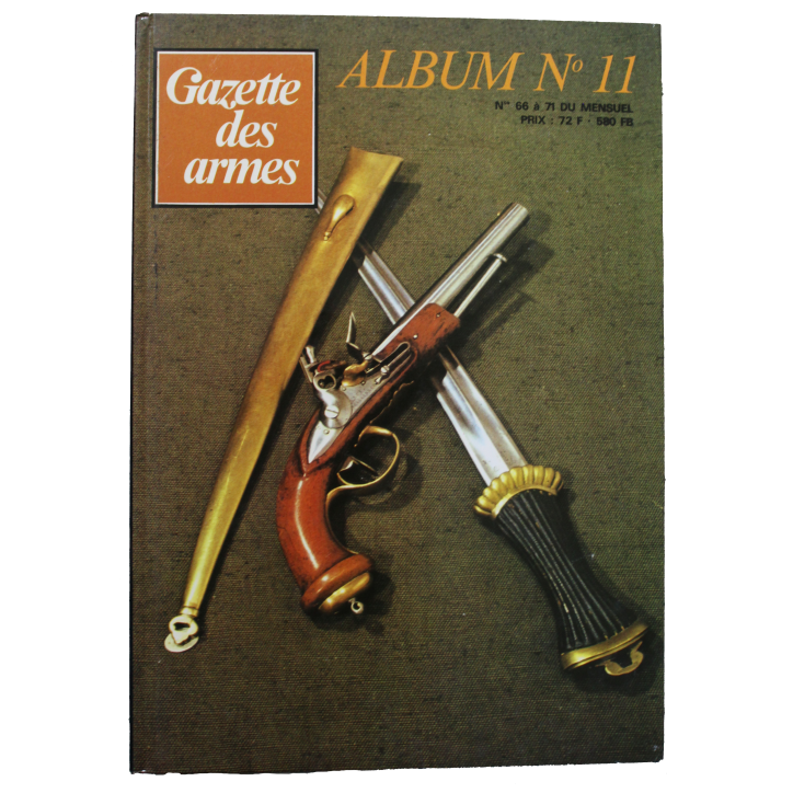 Album Gazette des Armes XI avec couverture illustrée : du No 66 à 71