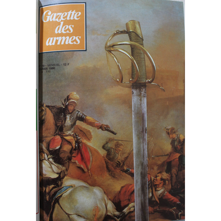 Album Gazette des Armes II avec couverture illustrée : du No 78 à 83
