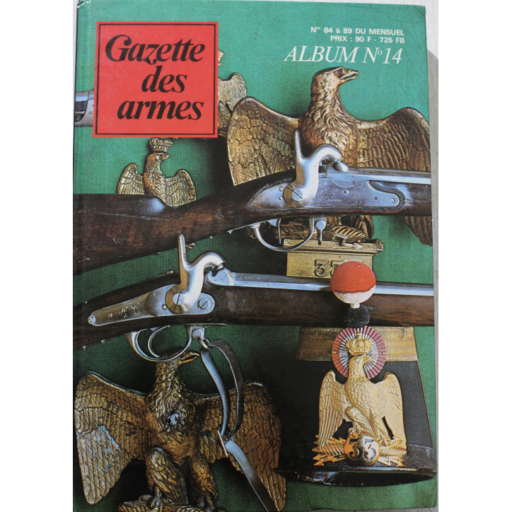 Album Gazette des Armes XIV avec couverture illustrée : du No 84 à 89