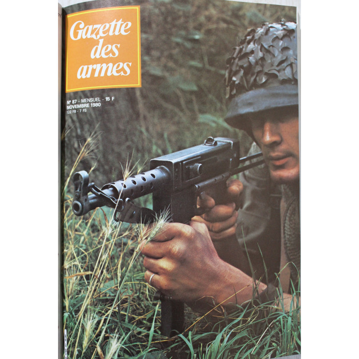 Album Gazette des Armes XIV avec couverture illustrée : du No 84 à 89