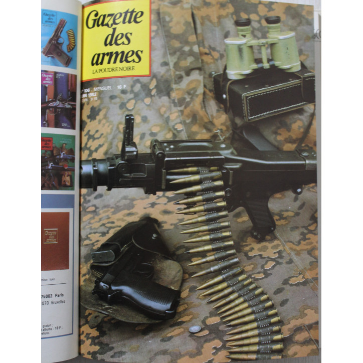 Album Gazette des Armes XVII avec couverture illustrée : du No 102 à 107