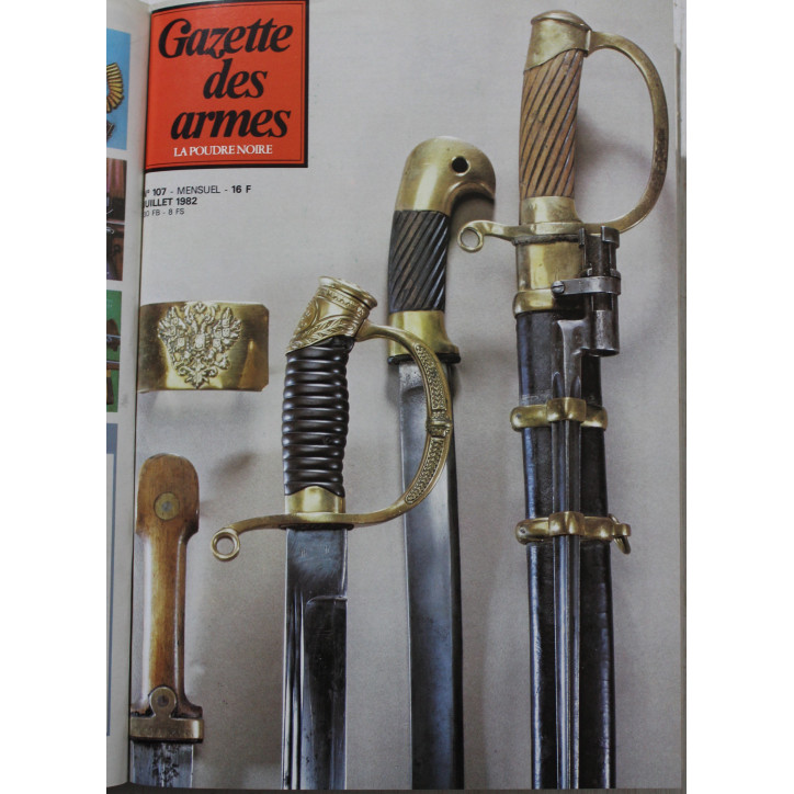Album Gazette des Armes XVII avec couverture illustrée : du No 102 à 107