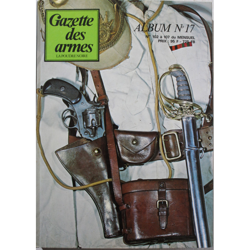 Album Gazette des Armes XVIII avec couverture illustrée : du No 108 à 113