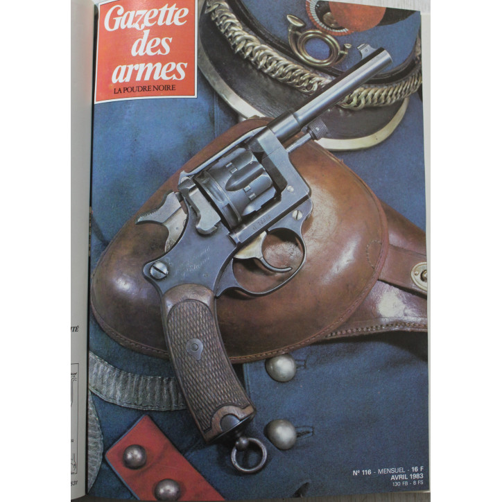 Album Gazette des Armes XIX avec couverture illustrée : du No 114 à 119