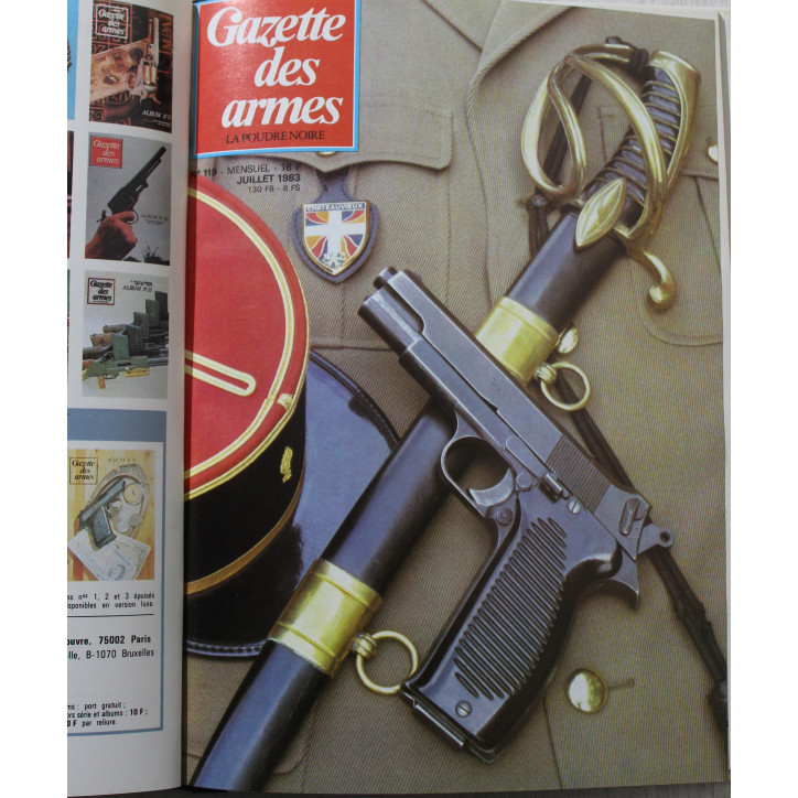 Album Gazette des Armes XIX avec couverture illustrée : du No 114 à 119