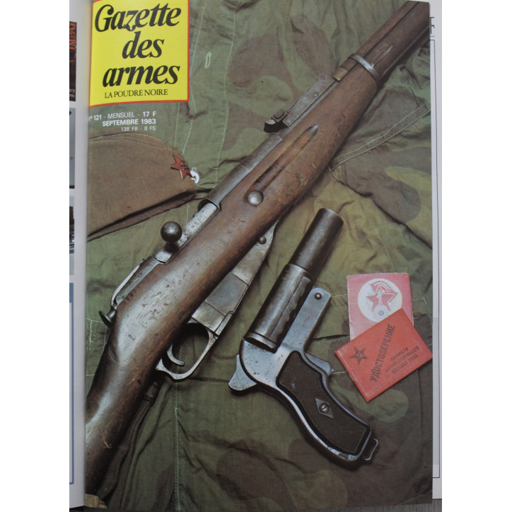 Album Gazette des Armes XX avec couverture illustrée : du No 120 à 125