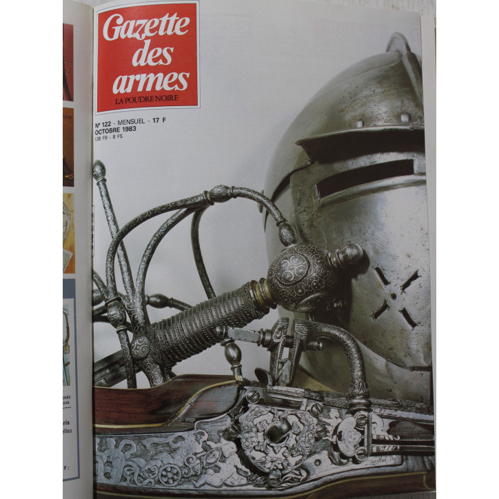 Album Gazette des Armes XX avec couverture illustrée : du No 120 à 125