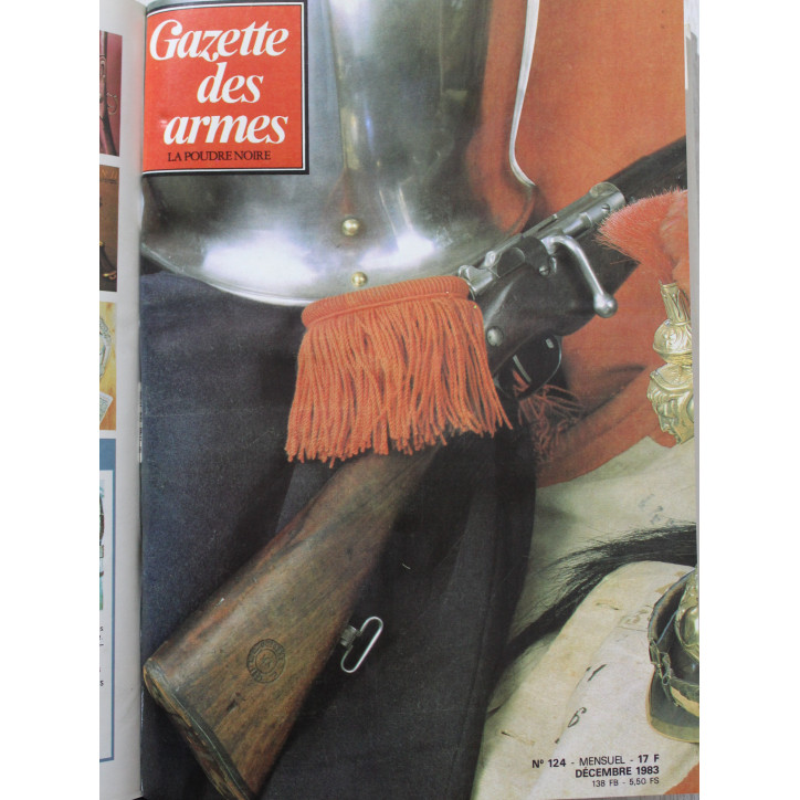 Album Gazette des Armes XX avec couverture illustrée : du No 120 à 125