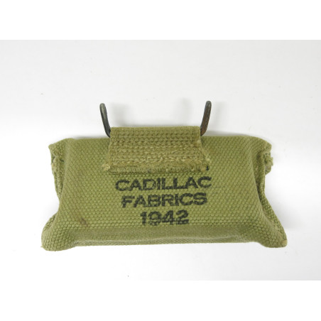 Porte pansement toile original avec pansement  US WW2 - U.S.1942 Cadillac ref 20 