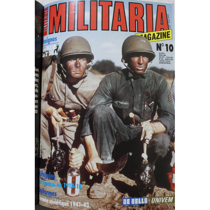 Album Militaria No 2 : revue No 7 à 12