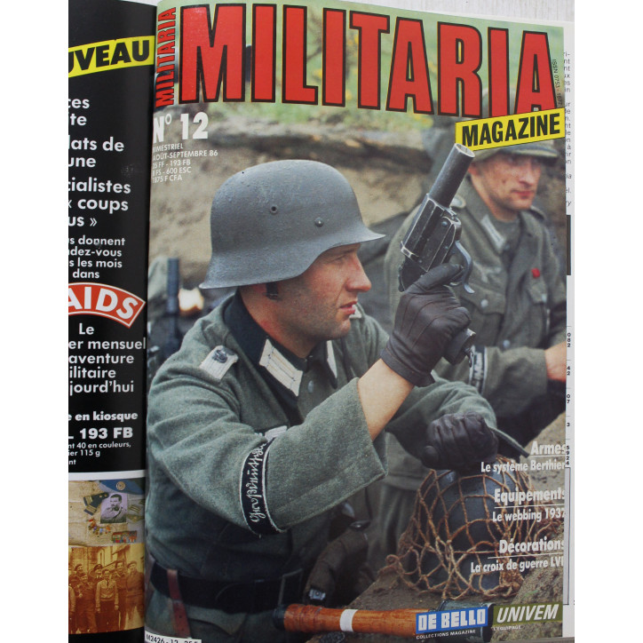Album Militaria No 2 : revue No 7 à 12