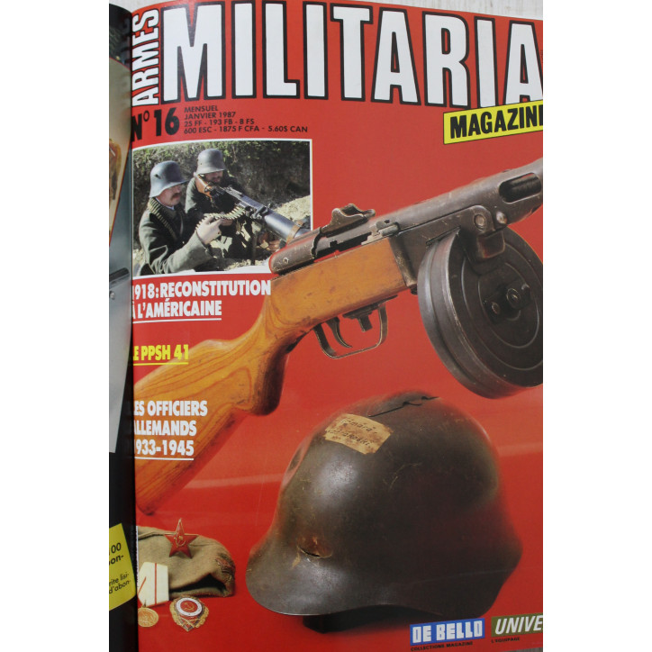 Album Militaria No 3 : revue No 13 à 18