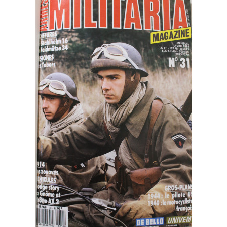 Album Militaria No 6 : revue No 31 à 35/36