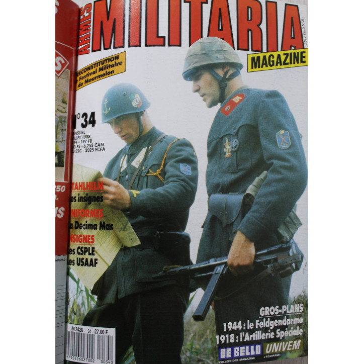 Album Militaria No 6 : revue No 31 à 35/36
