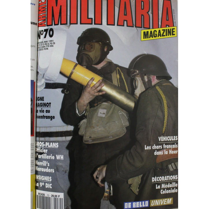 Album Militaria No 12 : revue No 67 à 72