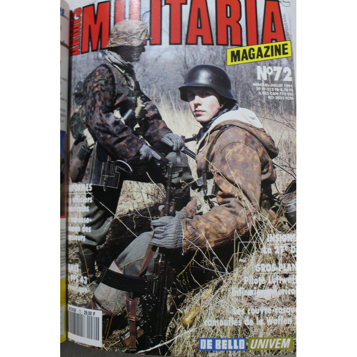 Album Militaria No 12 : revue No 67 à 72