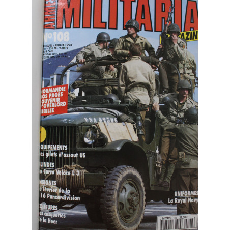 Album Militaria No 19 : revue No 108 à 112