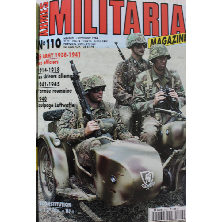 Album Militaria No 19 : revue No 108 à 112