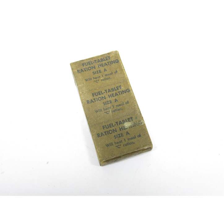 FUEL TABLET RATION C US WW2  