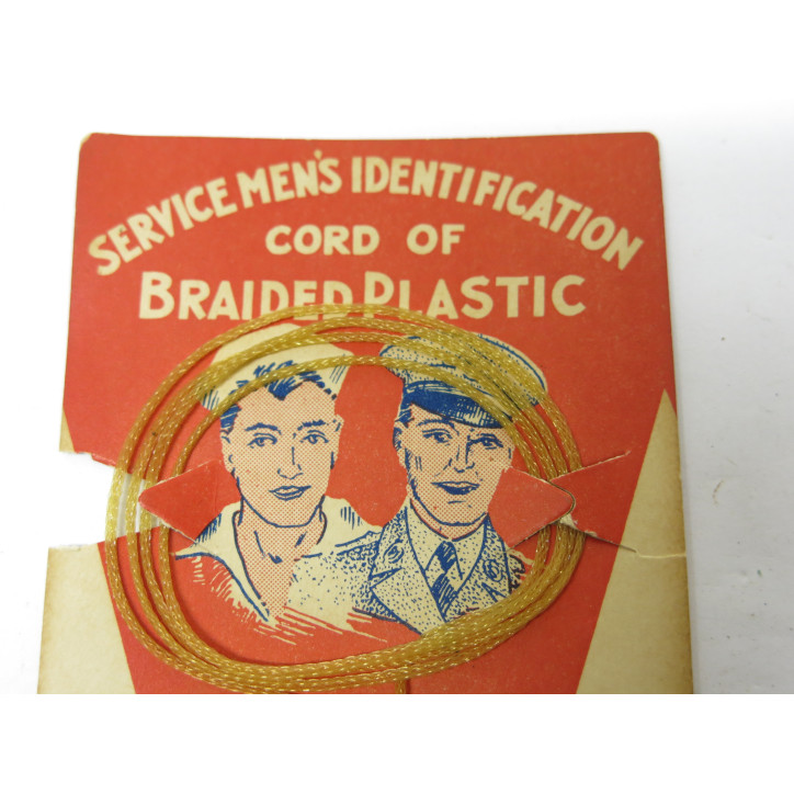 Cord men's identification US ww2 ref 736 