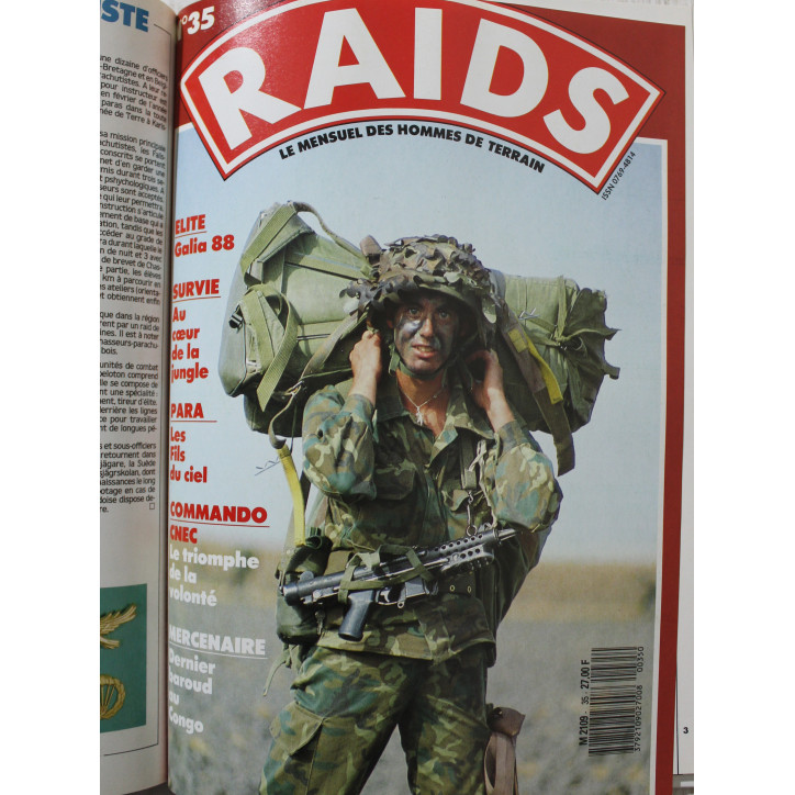 Album No 7 RAIDS : Revues No 31 à 35