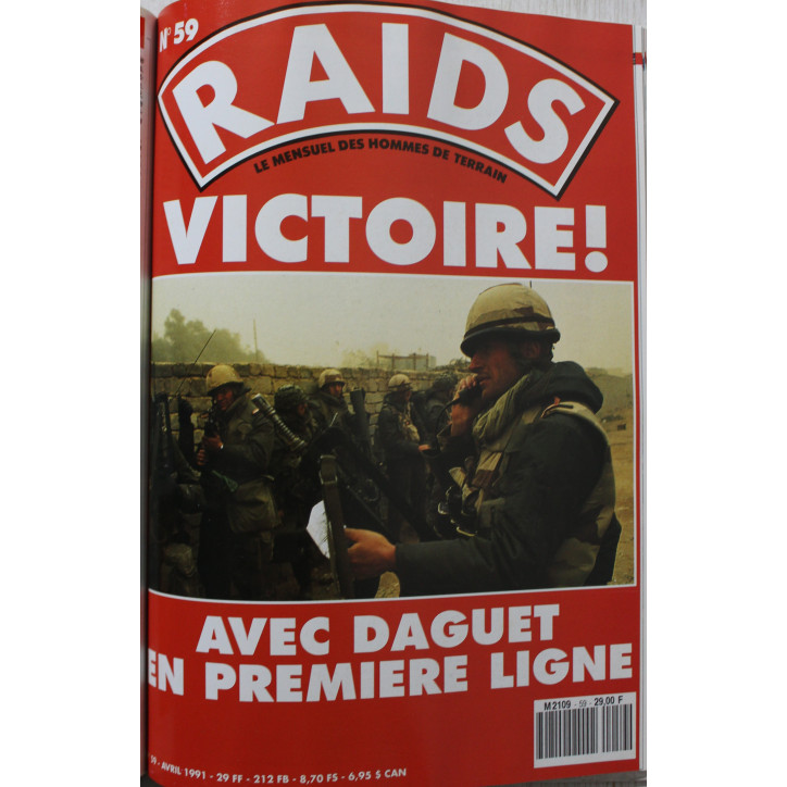 Album No 12 RAIDS : Revues No 56 à 59 + Hors Série