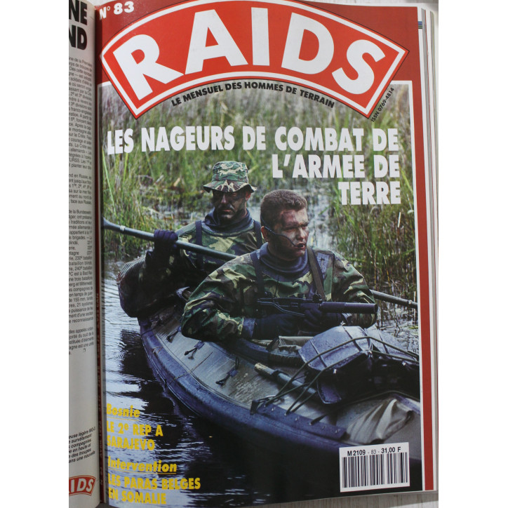 Album No 17 RAIDS : Revues No 80 à 84