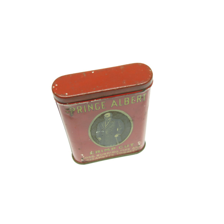 Boite vide métal tabac Prince Albert US ww2 ref 159