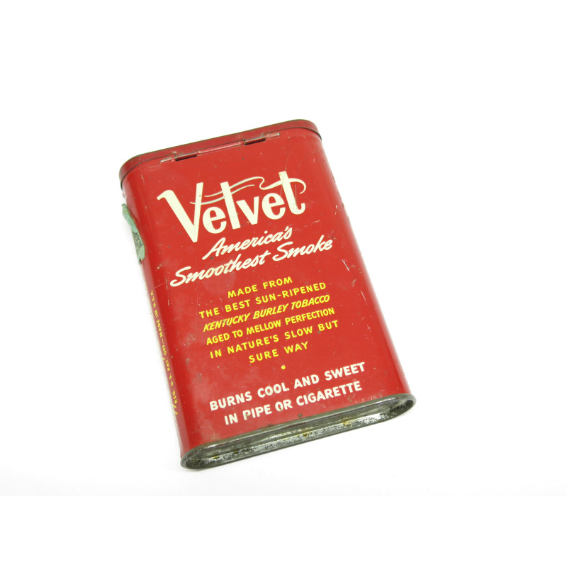 Boite tabacco Velvet US ww2