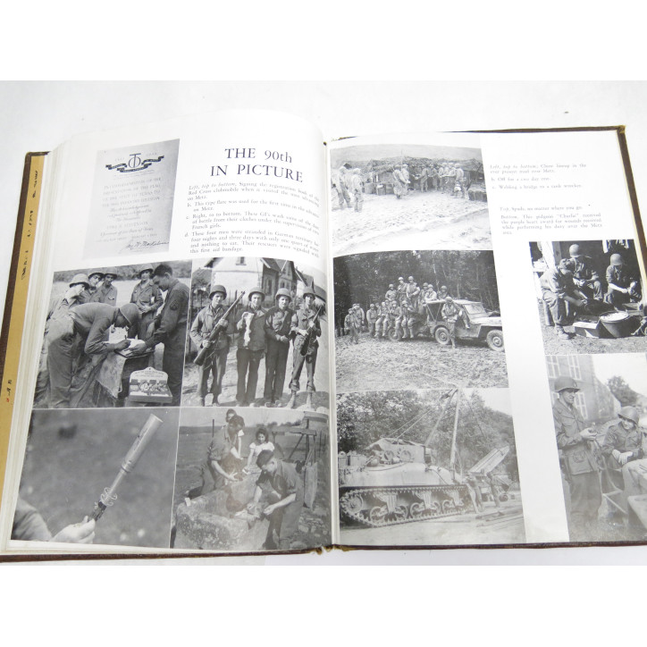 Rare livre edtion originale The 90 TH Infantry division