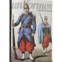Album Uniformes No 4 avec couverture illustrée : revues No 37 à 42