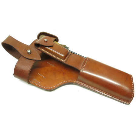 Brelage en cuir porte crosse C96 1912-1916 avec baguette