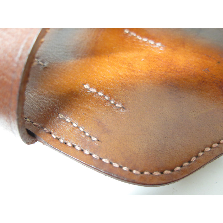 Brelage en cuir porte crosse C96 1912-1916 avec baguette