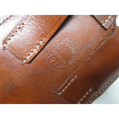 Brelage en cuir porte crosse C96 1912-1916 avec baguette