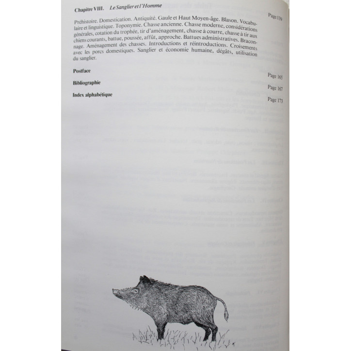 Livre "Grand Gibier" Le Sanglier par Francis Marion