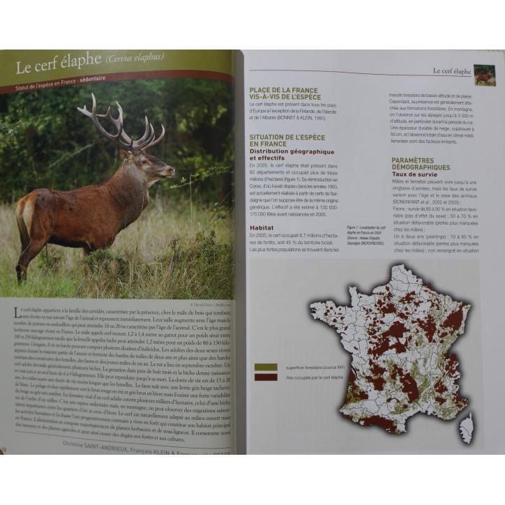 Livre Tout le gibier de France: Atlas de la biodiversité de la faune sauvage, les 90 espèces chassables