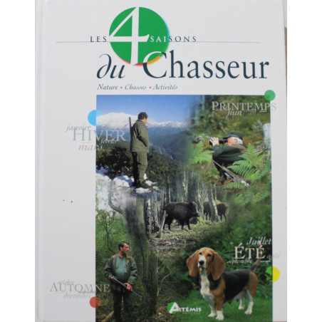 Livre Les 4 saisons du chasseur de P. Durantel