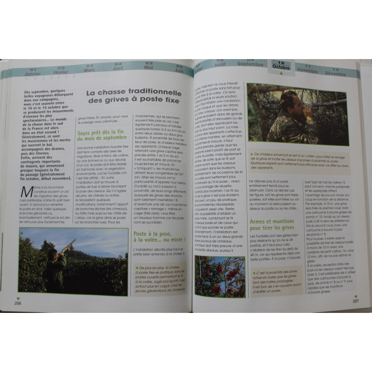 Livre Les 4 saisons du chasseur de P. Durantel
