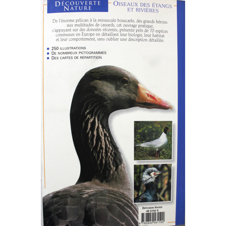Livre Oiseaux des étangs et rivières de Pierre Darmangeat