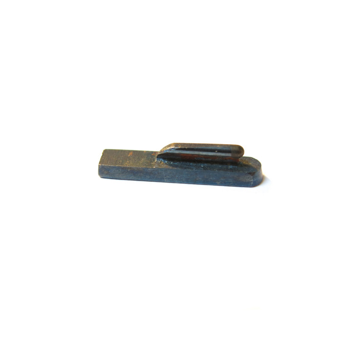 Guidon acier longitudinal ref 60  hauteur 6 mm 