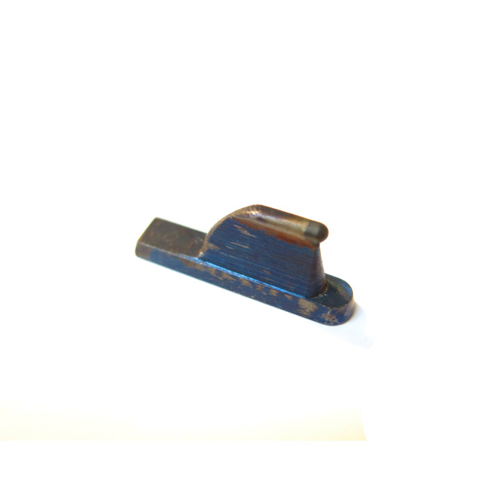 Guidon acier longitudinal ref 190   hauteur 9  mm 