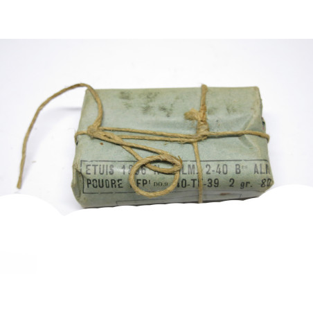 Paquet plein de 8 cartouches fusil Lebel 1940 refence 80