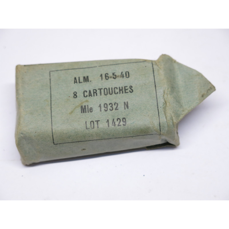 Boite vide 8 mm Lebel 1940 ref  88 
