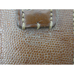 Superbe cartouchiere cuir fauve 1937  fusil Mauser 98K originale  1942 ref  580