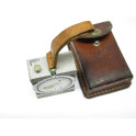Sitometre boussole Armée Suisse avec etui cuir  ref 236